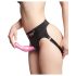 Strap-on-me Curvy M – Aaltomuotoinen Imukuppidildo (pinkki)