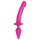 / Strap-on-me Switch Semi-Realistic XXL - 2-in-1 dildo (vaaleanpunainen)
