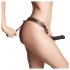 Strap-on-me - Alushousut kiinnitettävälle dildolle - XS-XXL (ruskea)