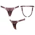 Strap-on-me - alushihna dildolle - XS-XXL (ruskea)