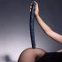 Strap-on-me - kaksipäinen dildo (metallinsininen)
