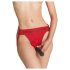 Strap-on-me - säädettävä strap-on dildo - XS-XXL (punainen)