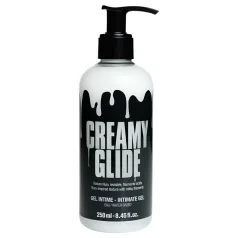  Creamy Glide - vesipohjainen spermaimitaatio liukuvoide ja hierontageeli 250ml