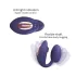 Love to Love Wonderlover - klitoriksen ja G-pisteen vibraattori (tumman violetti)