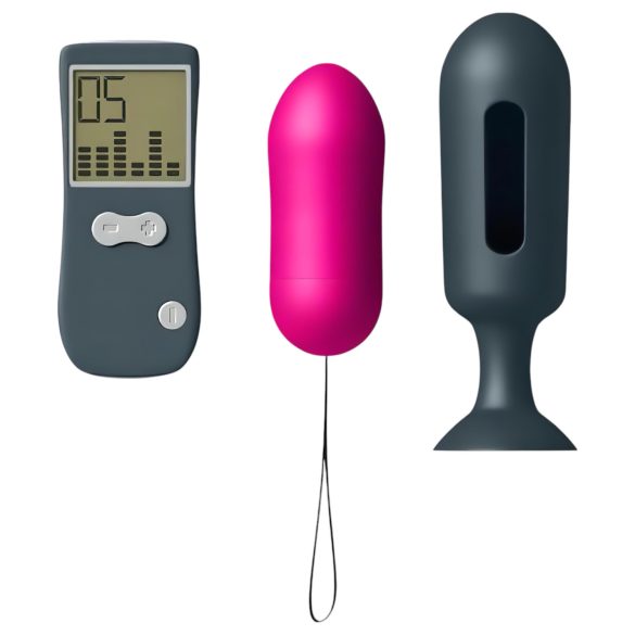 Dorcel Secret Vibe - radio-ohjattava vibraatio-munasetti (2-osainen)