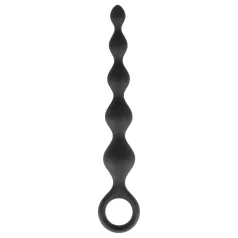 Dorcel Deep Feel - nystyillä varustettu anaalidildo (musta)