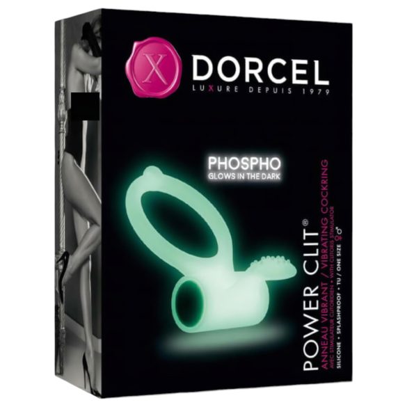 Dorcel - Hehkuva vibraatiorengas (valkoinen)