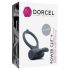 Dorcel Power Clit Plus - ladattava värinäpenisrengas (musta)
