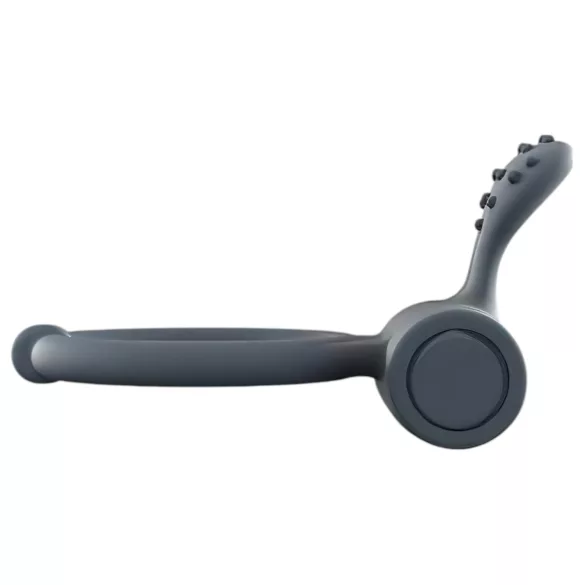 Dorcel Power Clit Plus - ladattava, värisevä penisrengas (musta)