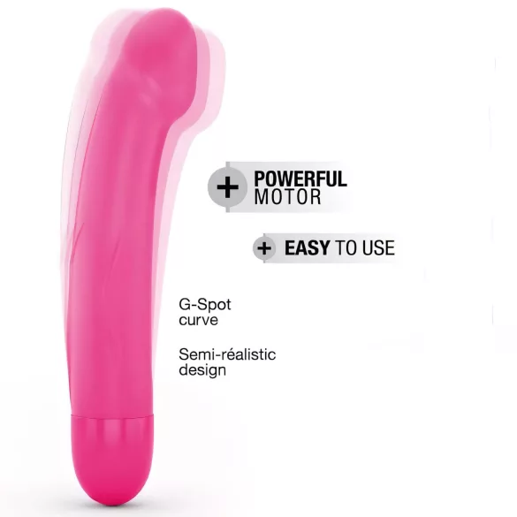 Dorcel Real Vibration M 2.0 - ladattava vibraattori (vaaleanpunainen)