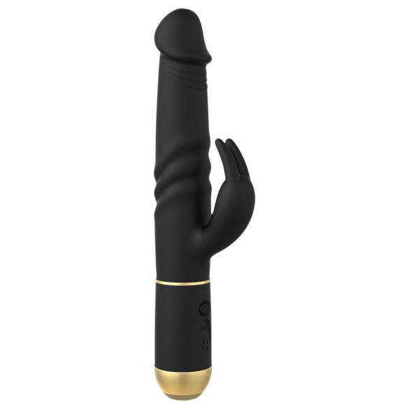 Dorcel Furious Rabbit 2.0 - Jyskyttävä klitoriskiihotin (musta)