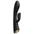 Dorcel Flexi Rabbit - lisälämmöllä varustettu klitoriskiihotin (musta)