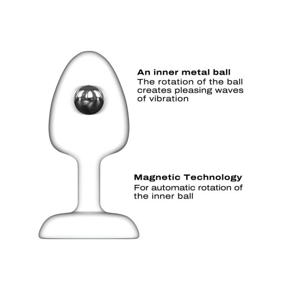 Dorcel - kuulan, kaukoanalvibraattori M - (musta)