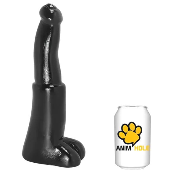 AnimHole Bull - suuri eläinpenisdildo - 25 cm - musta