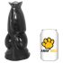 AnimHole Wolf - susidildo 21cm (musta)