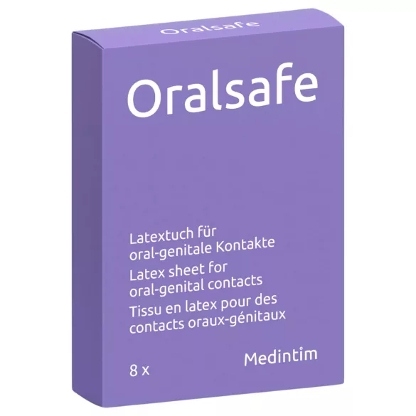 Oralsafe - suuseksisuoja - 8 kpl