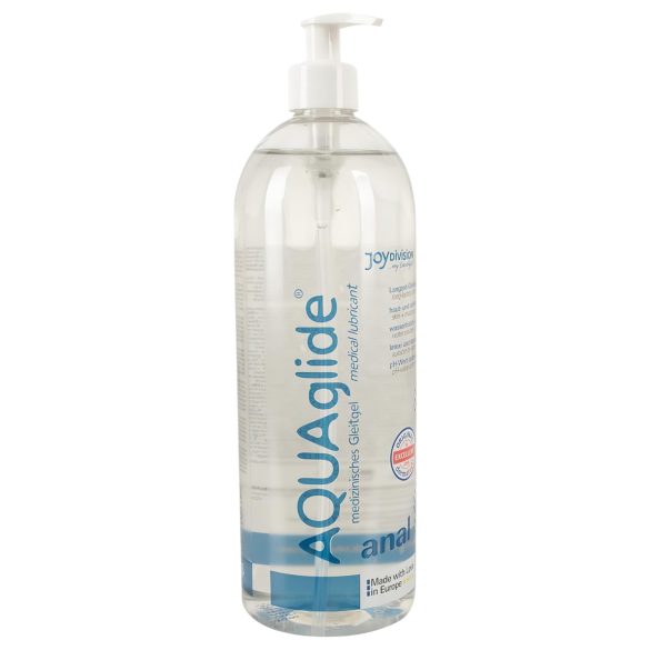 AQUAglide – vesipohjainen anaaliliukuvoide (1000 ml)