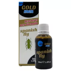   HOT Ero Gold Men Spanish Fly - halunlisääjätipat miehille (30 ml)
