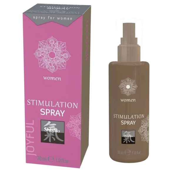 HOT Shiatsu Joyful - stimuloiva suihke naisille (30 ml)