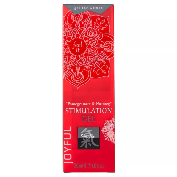 HOT Shiatsu - stimuloiva voide naisille - granaattiomena (30 ml)