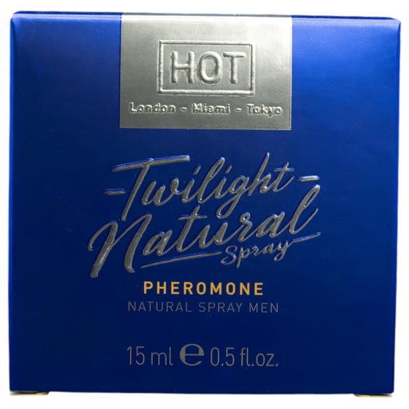 HOT Twilight Natural - miesten feromoniparfyymi - hajusteeton - 15 ml