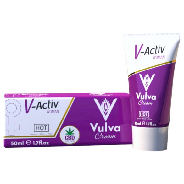 Hot V-Active - stimuloiva intiimivoide naisille (50 ml)
