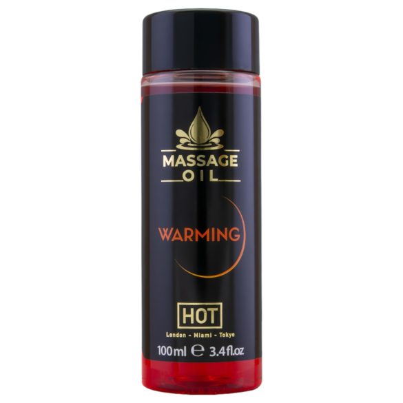 HOT ihoöljy hierontaan - lämmittävä vaikutus (100ml)