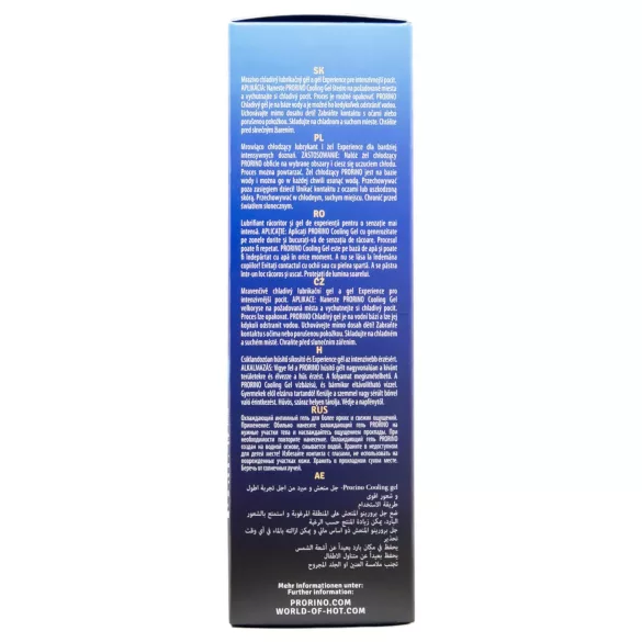 HOT Prorino - viilentävä intiimivoide miehille - 100 ml