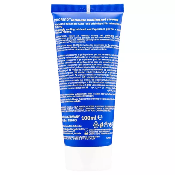 HOT Prorino - viilentävä intiimivoide miehille - 100 ml