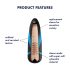 Satisfyer Hiho Tornado - masturbaattorin sisäosa