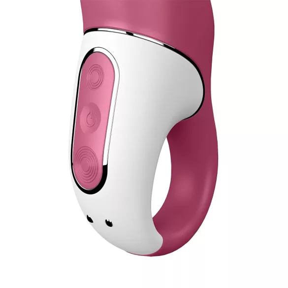 Satisfyer Petting Hippo - ladattava vesitiivis vibraattori - pinkki