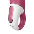 Satisfyer Petting Hippo - ladattava, vedenkestävä vibraattori (pinkki)
