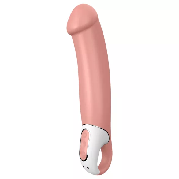 Satisfyer Master - vibraattori - vedenkestävä, ladattava - luonnonväri