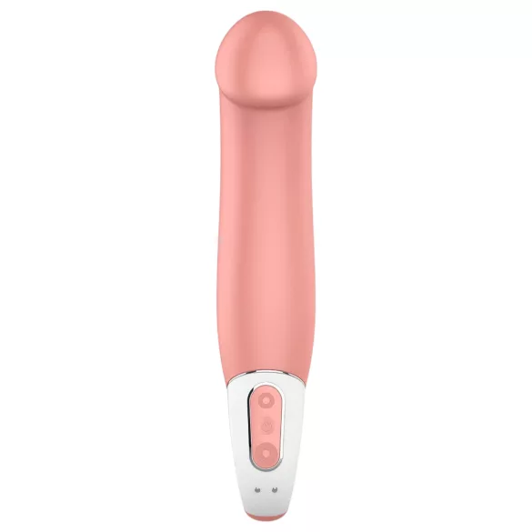 Satisfyer Master - vibraattori - vedenkestävä, ladattava - luonnonväri