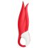 Satisfyer Power Flower - ladattava, vedenkestävä vibraattori (punainen)