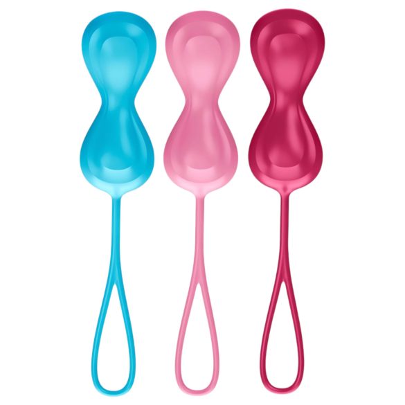 Satisfyer Power Balls - liikuteltavat geishapallot (3 kappaletta)