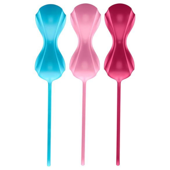 Satisfyer Power Balls - liikuteltavat geishapallot (3 kappaletta)