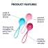 Satisfyer - geishakuulapakkaus - 3 kpl setti