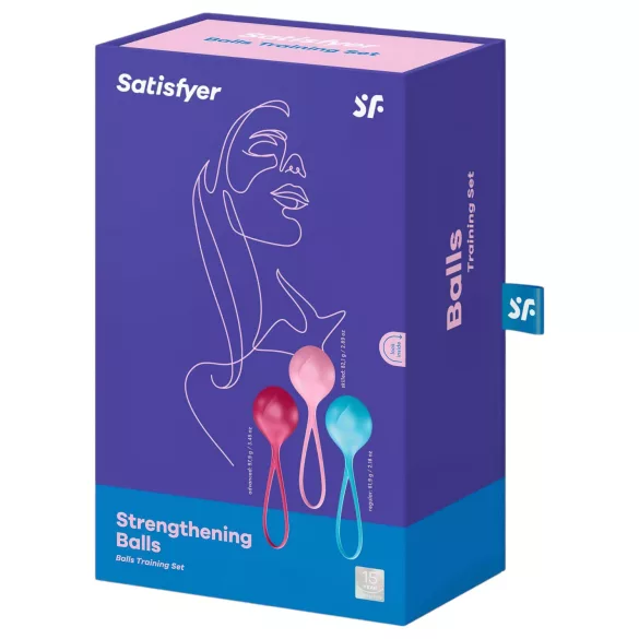 Satisfyer - geishakuulapakkaus - 3 kpl setti