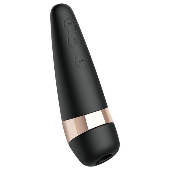 Satisfyer Pro 3+ - vedenkestävä, ladattava klitoriskiihotin (musta)