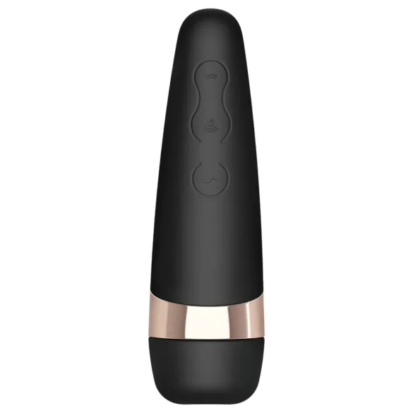 Satisfyer Pro 3+ - klitoriskiihotin vibraattori - vesitiivis, ladattava, musta