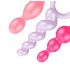 Satisfyer Booty Call - värikäs anaalitappisarja (3-osainen)