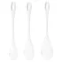 Satisfyer Yoni Power 1 - geishakuulasetti - valkoinen - 3 osaa