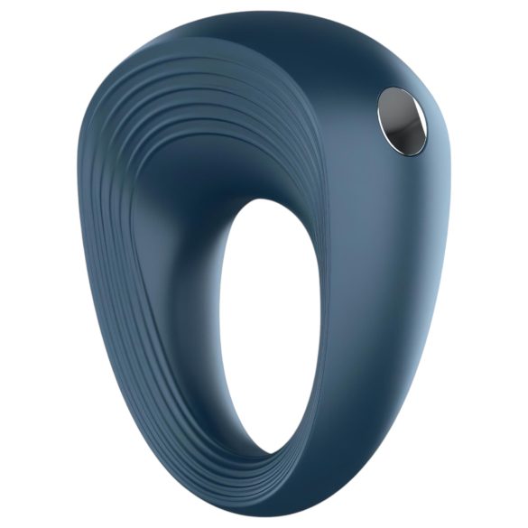 Satisfyer Power Ring - vedenkestävä värisevä penisrengas (harmaa)