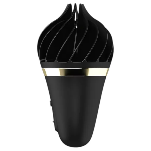 Satisfyer Sweet Treat - klitoriskiihotin - pyörivä - ladattava - musta