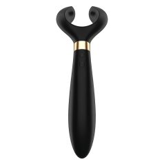   Satisfyer Endless Fun - parivibraattori - ladattava, vedenkestävä - musta
