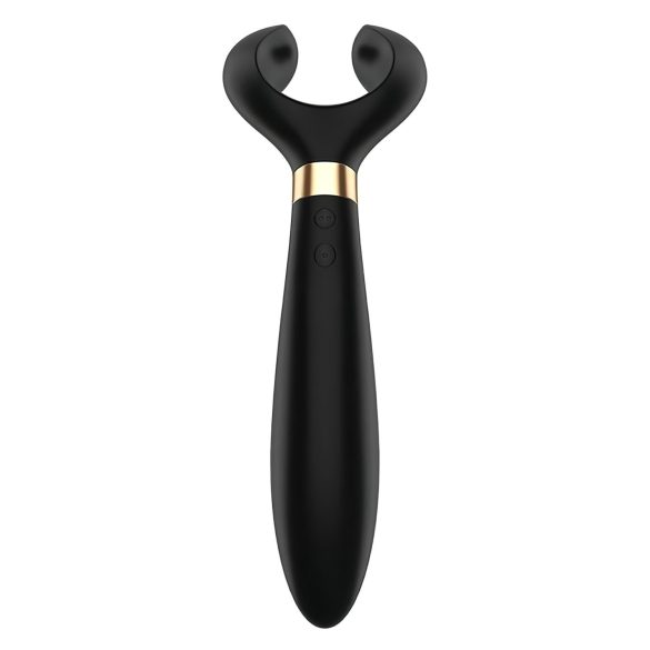 Satisfyer Endless Fun - ladattava, vedenkestävä parivibraattori (musta)