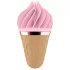 Satisfyer Sweet Treat - klitoriskiihotin - ladattava, pyörivä - pinkki/ruskea