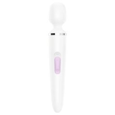   Satisfyer Wand-er Woman - vedenkestävä hierontavibraattori - valkoinen