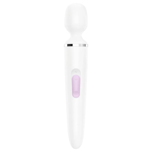 Satisfyer Wand-er Woman - vedenkestävä hierontavibraattori (valkoinen)